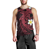 Aloha Hammerhead Shark Men Tank Top Feverish Pink Hawaiian Kakau Tribal Tattoo LT9 - Polynesian Pride