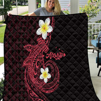 Aloha Hammerhead Shark Quilt Feverish Pink Hawaiian Kakau Tribal Tattoo LT9 Pink - Polynesian Pride