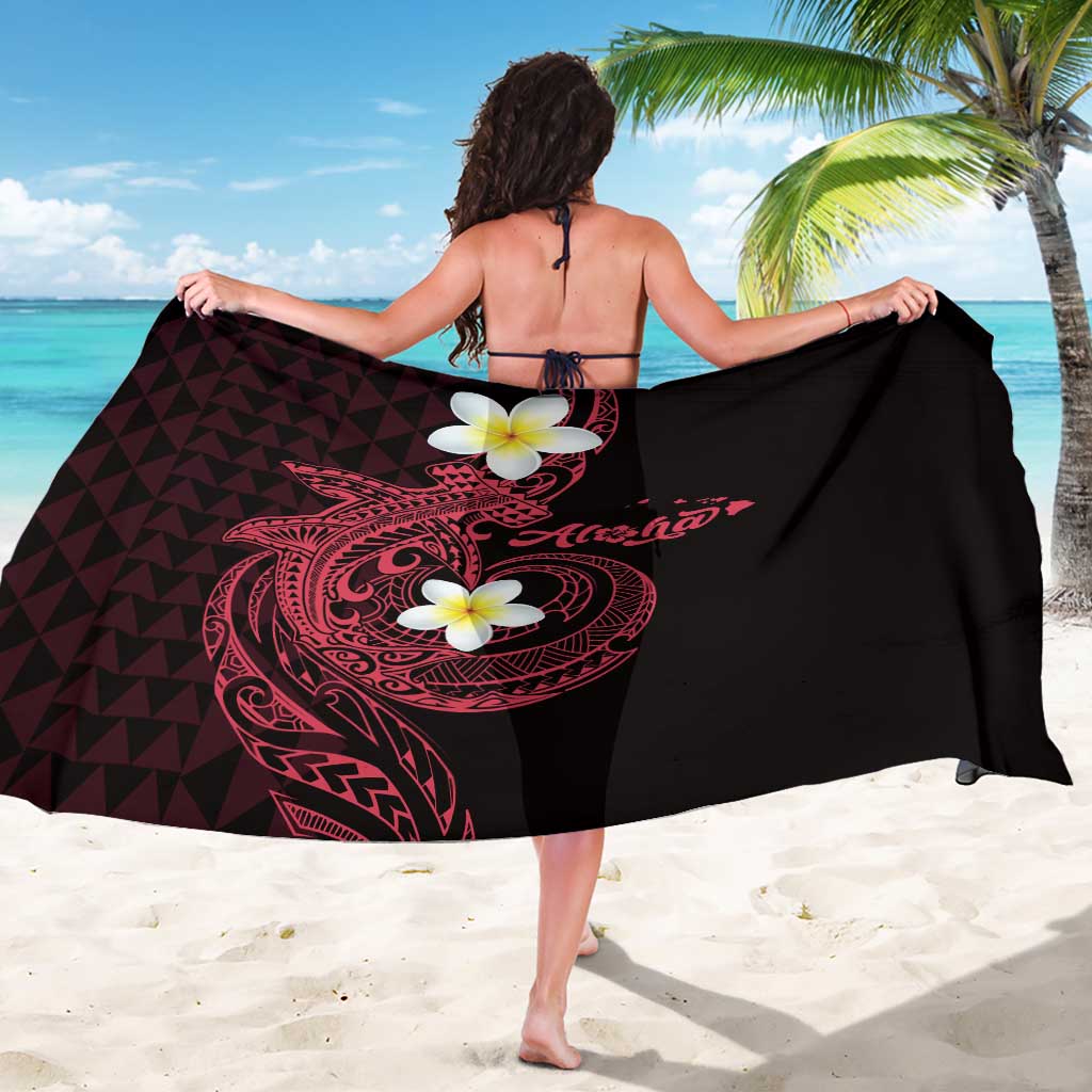 Aloha Hammerhead Shark Sarong Feverish Pink Hawaiian Kakau Tribal Tattoo LT9 - Polynesian Pride