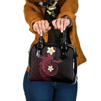 Aloha Hammerhead Shark Shoulder Handbag Feverish Pink Hawaiian Kakau Tribal Tattoo LT9 One Size Pink - Polynesian Pride