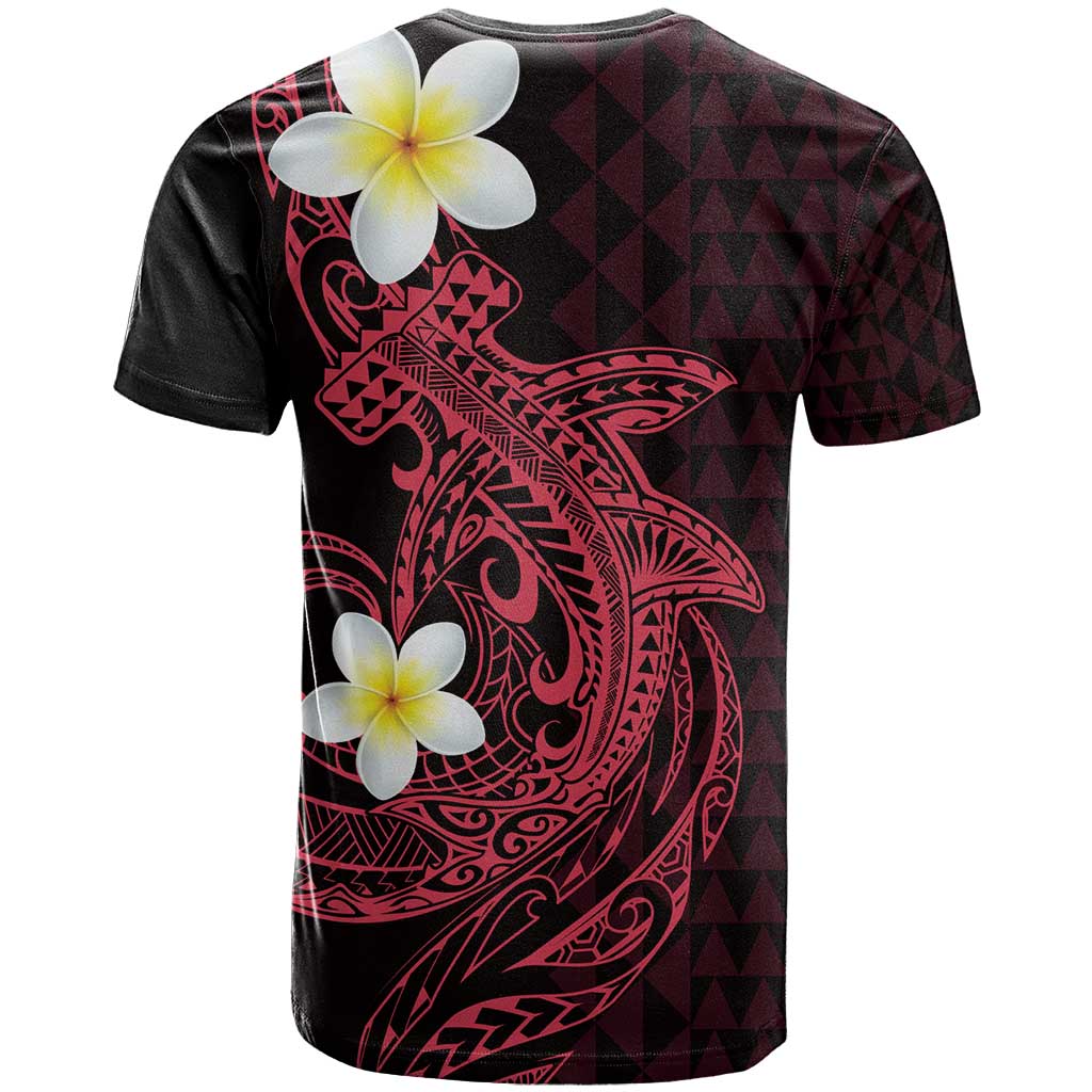 Aloha Hammerhead Shark T Shirt Feverish Pink Hawaiian Kakau Tribal Tattoo LT9 - Polynesian Pride