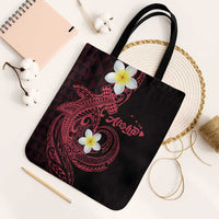 Aloha Hammerhead Shark Tote Bag Feverish Pink Hawaiian Kakau Tribal Tattoo LT9 Black Strap One Size Pink - Polynesian Pride