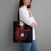Aloha Hammerhead Shark Tote Bag Feverish Pink Hawaiian Kakau Tribal Tattoo LT9 - Polynesian Pride