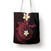 Aloha Hammerhead Shark Tote Bag Feverish Pink Hawaiian Kakau Tribal Tattoo LT9 - Polynesian Pride