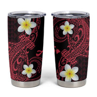 Aloha Hammerhead Shark Tumbler Cup Feverish Pink Hawaiian Kakau Tribal Tattoo LT9 Pink - Polynesian Pride