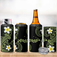 Aloha Hammerhead Shark 4 in 1 Can Cooler Tumbler Lime Rickey Hawaiian Kakau Tribal Tattoo LT9 - Polynesian Pride