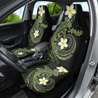Aloha Hammerhead Shark Car Seat Cover Lime Rickey Hawaiian Kakau Tribal Tattoo LT9 - Polynesian Pride