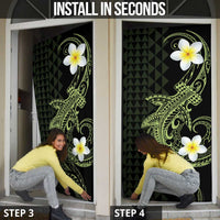 Aloha Hammerhead Shark Door Cover Lime Rickey Hawaiian Kakau Tribal Tattoo LT9 - Polynesian Pride