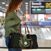 Aloha Hammerhead Shark Travel Bag Lime Rickey Hawaiian Kakau Tribal Tattoo - Polynesian Pride