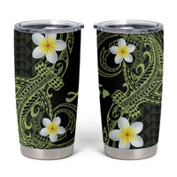 Aloha Hammerhead Shark Tumbler Cup Lime Rickey Hawaiian Kakau Tribal Tattoo LT9 Lime - Polynesian Pride