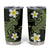 Aloha Hammerhead Shark Tumbler Cup Lime Rickey Hawaiian Kakau Tribal Tattoo