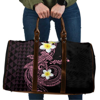 Aloha Hammerhead Shark Travel Bag Vivacious Pink Hawaiian Kakau Tribal Tattoo LT9 Pink - Polynesian Pride