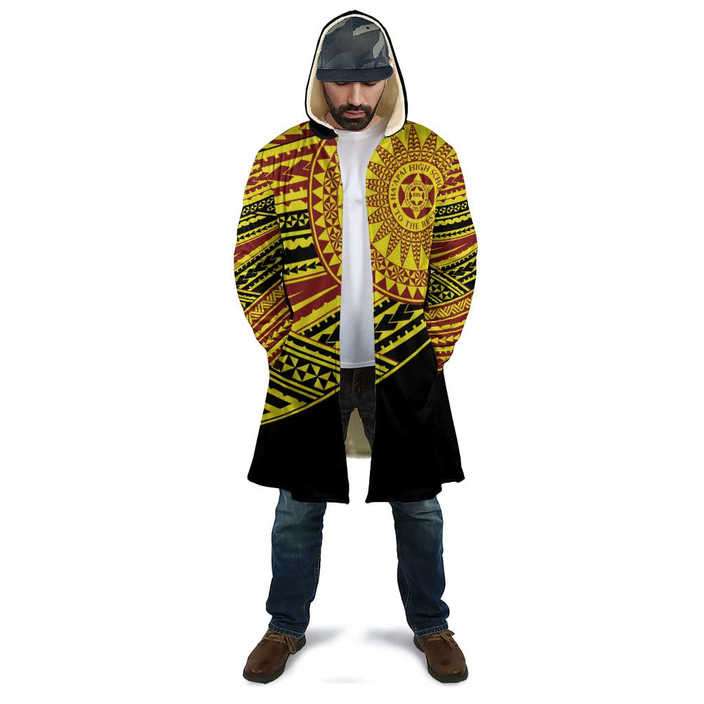 Personalised Tonga Ha apai High School Cloak Ngatu Fonulei Pattern - Polynesian Pride