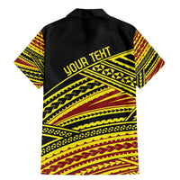 Personalised Tonga Ha apai High School Family Matching Mermaid Dress and Hawaiian Shirt Ngatu Fonulei Pattern LT9 - Polynesian Pride