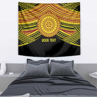 Personalised Tonga Ha apai High School Tapestry Ngatu Fonulei Pattern LT9 - Polynesian Pride