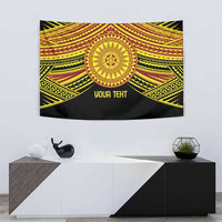 Personalised Tonga Ha apai High School Tapestry Ngatu Fonulei Pattern LT9 - Polynesian Pride