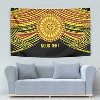Personalised Tonga Ha apai High School Tapestry Ngatu Fonulei Pattern LT9 - Polynesian Pride