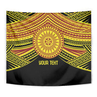 Personalised Tonga Ha apai High School Tapestry Ngatu Fonulei Pattern LT9 - Polynesian Pride