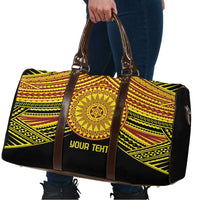 Personalised Tonga Ha apai High School Travel Bag Ngatu Fonulei Pattern LT9 - Polynesian Pride