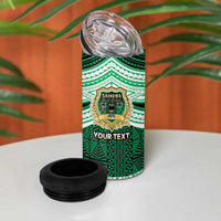 Personalised Tonga Saineha High School 4 in 1 Can Cooler Tumbler Polynesian Ngatu Tribal LT9 - Polynesian Pride