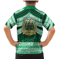 Personalised Tonga Saineha High School Family Matching Mermaid Dress and Hawaiian Shirt Polynesian Ngatu Tribal LT9 - Polynesian Pride