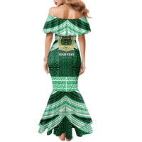 Personalised Tonga Saineha High School Family Matching Mermaid Dress and Hawaiian Shirt Polynesian Ngatu Tribal LT9 - Polynesian Pride