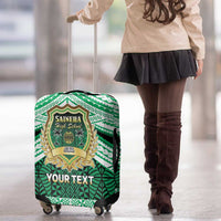 Personalised Tonga Saineha High School Luggage Cover Polynesian Ngatu Tribal LT9 - Polynesian Pride