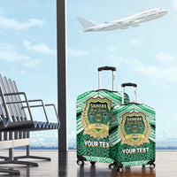 Personalised Tonga Saineha High School Luggage Cover Polynesian Ngatu Tribal LT9 - Polynesian Pride