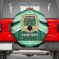 Personalised Tonga Saineha High School Spare Tire Cover Polynesian Ngatu Tribal LT9 - Polynesian Pride