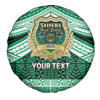 Personalised Tonga Saineha High School Spare Tire Cover Polynesian Ngatu Tribal LT9 - Polynesian Pride