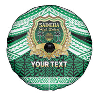 Personalised Tonga Saineha High School Spare Tire Cover Polynesian Ngatu Tribal LT9 - Polynesian Pride