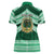 Personalised Tonga Saineha High School Women Polo Shirt Polynesian Ngatu Tribal