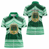 Personalised Tonga Saineha High School Women Polo Shirt Polynesian Ngatu Tribal LT9 - Polynesian Pride