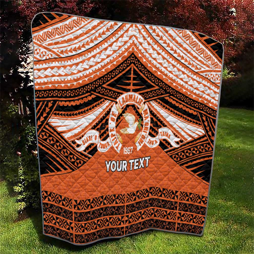 Personalised Tonga Tailulu College Quilt Polynesian Ngatu Tribal LT9 - Polynesian Pride