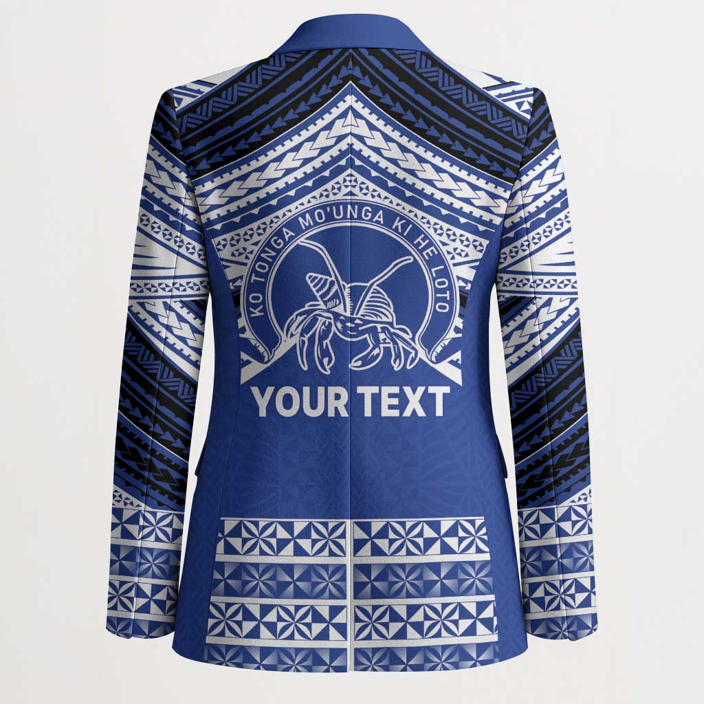 Personalised Tonga Taufa'ahau Pilolevu College Blazer Polynesian Ngatu Tribal - Polynesian Pride