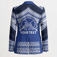 Personalised Tonga Taufa'ahau Pilolevu College Blazer Polynesian Ngatu Tribal - Polynesian Pride