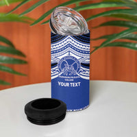 Personalised Tonga Taufa'ahau Pilolevu College 4 in 1 Can Cooler Tumbler Polynesian Ngatu Tribal LT9 - Polynesian Pride