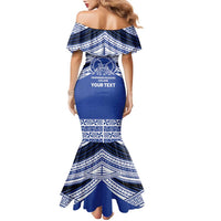 Personalised Tonga Taufa'ahau Pilolevu College Family Matching Mermaid Dress and Hawaiian Shirt Polynesian Ngatu Tribal LT9 - Polynesian Pride