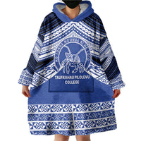 Personalised Tonga Taufa'ahau Pilolevu College Wearable Blanket Hoodie Polynesian Ngatu Tribal LT9 - Polynesian Pride
