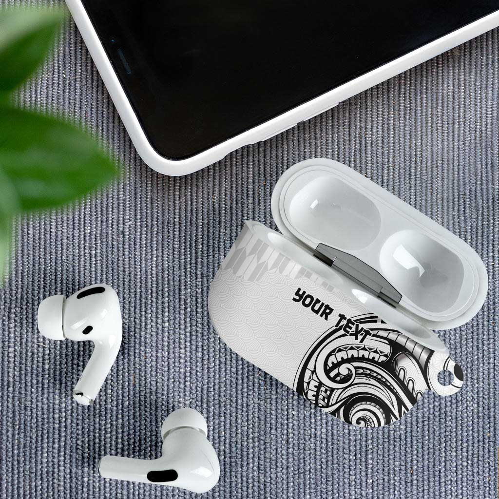 Hawaii and Japanese Culture Personalised AirPods Case With Polynesian Tribal Tattoo Style LT9 - Polynesian Pride