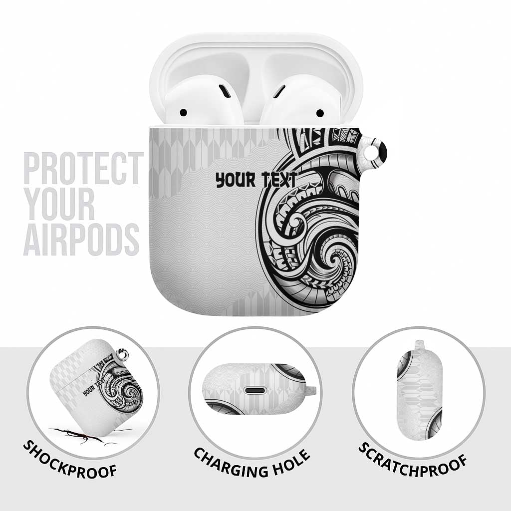 Hawaii and Japanese Culture Personalised AirPods Case With Polynesian Tribal Tattoo Style LT9 - Polynesian Pride