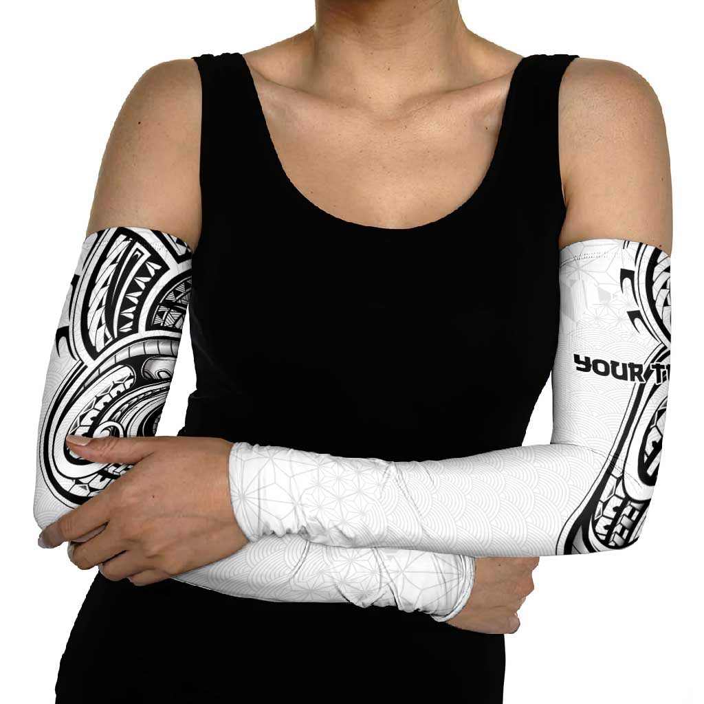 Hawaii and Japanese Culture Personalised Arm Sleeves With Polynesian Tribal Tattoo Style LT9 - Polynesian Pride