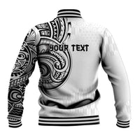Hawaii and Japanese Culture Personalised Baseball Jacket With Polynesian Tribal Tattoo Style LT9 - Polynesian Pride