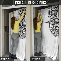 Hawaii and Japanese Culture Personalised Door Cover With Polynesian Tribal Tattoo Style LT9 - Polynesian Pride