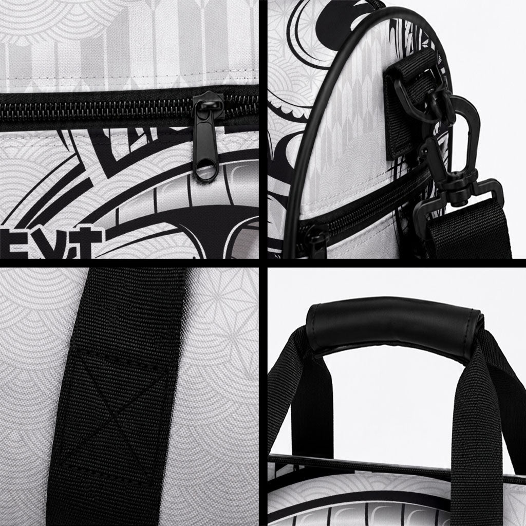 Hawaii and Japanese Culture Personalised Duffle Bag With Polynesian Tribal Tattoo Style