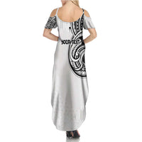 Hawaii and Japanese Culture Personalised Family Matching Summer Maxi Dress and Hawaiian Shirt With Polynesian Tribal Tattoo Style LT9 - Polynesian Pride
