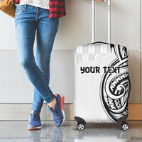Hawaii and Japanese Culture Personalised Luggage Cover With Polynesian Tribal Tattoo Style LT9 - Polynesian Pride