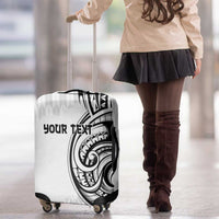 Hawaii and Japanese Culture Personalised Luggage Cover With Polynesian Tribal Tattoo Style LT9 - Polynesian Pride