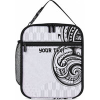 Hawaii and Japanese Culture Personalised Lunch Bag With Polynesian Tribal Tattoo Style
