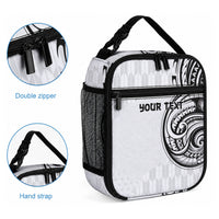 Hawaii and Japanese Culture Personalised Lunch Bag With Polynesian Tribal Tattoo Style